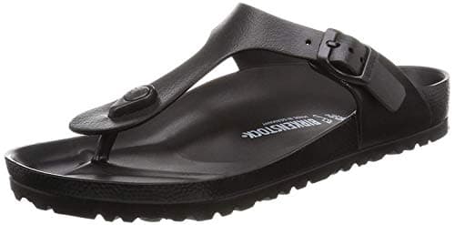 Birkenstock Classic Gizeh Eva, Unisex-Adult Thong Sandals, Black (Black), 11 UK 45 EU
