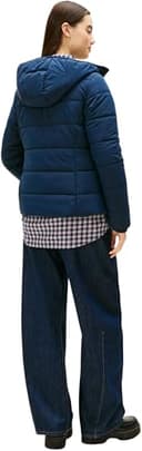 Tommy Jeans Giacca imbottita da donna TJW SLIM LW con cappuccio DW0DW20959 piumino, blu (Dark Night Navy), S, BLU (Dark Night Navy), S - 2