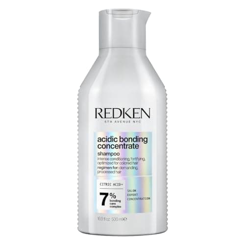 REDKEN Acidic Bonding Concentrate Shampoo, Sulphate Free for a Gentle Cleanse, Strengthens Bonds, Repairs Damage & Protects Hair, 500ml