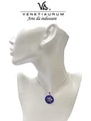Venetiaurum - Collana per Donna Con Pendente Murrina In Vetro Originale Di Murano E Argento 925 - Gioiello Made In Italy Certificato - 4