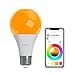 Nanoleaf Essentials 3 Bombillas LED E27 RGBW Inteligentes y Regulables - Luces Led 16M Colores Thread & Bluetooth, Compatible con Google Home Apple Homekit, para Decoración Habitación y Gaming - 3