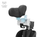 Kinderkraft I-GROW 2 PRO Seggiolino auto 0-36 kg, I-SIZE 40-150 cm, Seggiolino 360 girevole, con Isofix Base, Reclinabile Posizione sdraiata, Poggiatesta regolabile, Gruppo 0 1 2 3, Nero - 9