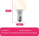 innr Zigbee E27 Smart Lampe, funktioniert mit Hue* und Alexa (Bridge erforderlich), Warmweiß, Smart Home Glühbirne, Dimmbar, 806 Lumen, 2 Stück - 6