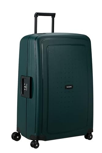 Samsonite S'Cure - Spinner L, Suitcase, L 75 cm, 102 L, Green (Dark Teal)
