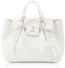 Ermanno Firenze Giovanna, Bolso Unisex Adulto, Ivory, S - 1