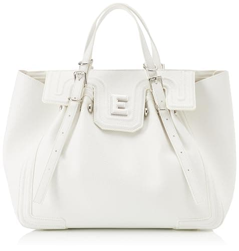 Ermanno Firenze Giovanna, Bolso Unisex Adulto, Ivory, S