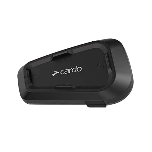 Cardo Spirit HD Motocicleta 2 Vías Bluetooth Sistema intercomunicador, Negro, Individual