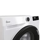 Hoover Pro Wash Series 3 11kg Freestanding Washing Machine, 1400 RPM, A-30% Rated, AI Silent Motion, hOn App, 16 Programmes, ProActive Wash, White & Black Door, 62x60x85 cm - HBR 411BL9-80 - 9