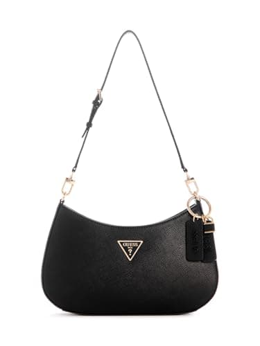 GUESS Noelle Top Zip Shoulder Bag, Women, Negro, One Size