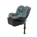 CYBEX Gold Kinder-Autositz Sirona G i-Size Plus, Ohne Base, Ab ca. 3 Monaten bis 4 Jahre, Max. 19 kg, 61 - 105 cm (Ab Geburt / 40 cm mit Neugeboreneneinlage), Stormy Blue - 8