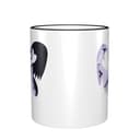 LANIPASTUA Hochwertige Rodrigo Singer Music Olivia Keramiktasse Seitenfarbe Kaffeebecher Ergonomisches Design Stabil und Stylisch Ideal für Zuhause und Büro - 2