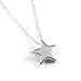 HENRYKA 925 Sterling Silver Minimal Star Necklace - 18'' Chain | Boho Layered Pendant Choker | Gifts for Her - 1