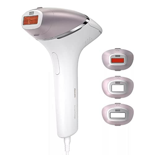 PHILIPS Lumea Prestige BRI947/00 Corded IPL Hair Removal Device with SenseIQ and 4 attachments for Body, Face, Bikini & Underarms, Pack Of 1, 1.12 Kg