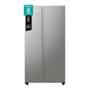 Hisense RS711N4ACE Frigorifero Side by Side, Grande capacità 550 litri, Inox, Total No Frost, Convert active zone, Classe E, Motore Inverter, Controllo Elettronico Touch, Cassetto Fresh Crisper - 1