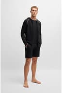 BOSS Mix&Match H - Sudadera con Capucha para Hombre, -001 Negro., L - 8