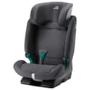 BRITAX RÖMER Kindersitz EVOLVAFIX, mit ISOFIX, für Kinder von 76-150 cm (i-Size), 15 Monate - 12 Jahre, Midnight Grey - 4
