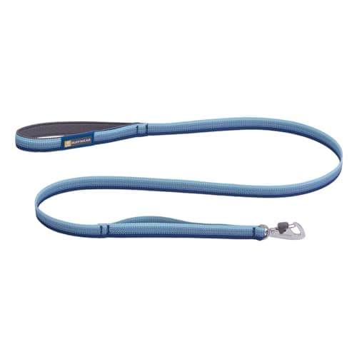 RUFFWEAR Correa de Perro, Front Range Leash, Ligera y Duradera, 1,5 m con manija Acolchada y Clip Crux Giratorio Seguro, Correa Tubelok compacta y aerodinámica, Coastal Fade