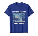 Billie Eilish Hit Me Hard and Soft Inverted Blue T-Shirt - 1