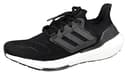 adidas Unisex Ultraboost 22 Running Shoe, Core Black/Cloud White, 42 2/3 EU - 1