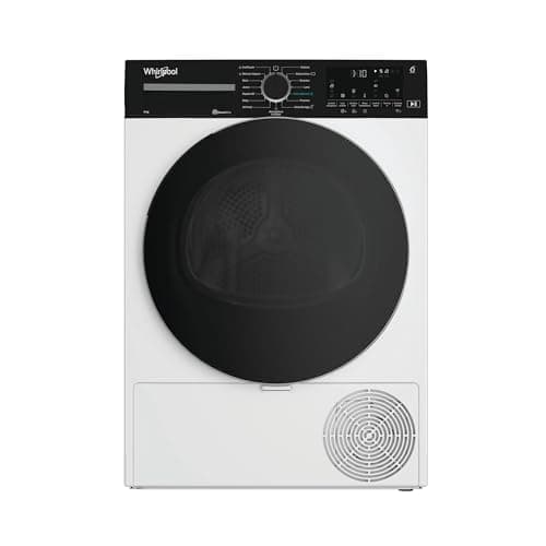 Whirlpool C WD 94M WBS IT – Asciugatrice 9 Kg A Pompa di Calore, Libera Installazione, Classe C, 6° SENSO, Adaptive Dry, Irontouch, Motore Senseinverter, Airfresh 84,6 x 59,8 x 67,4 cm