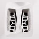 Ferplast Katzenklo, Katzentoilette mit Deckel, 2 geruchshemmende Aktivkohlefilter, abgedunkelte Schwingtür, 36 x 47 x h 35 cm, Clear CAT 10 Haustiertoilette - 6