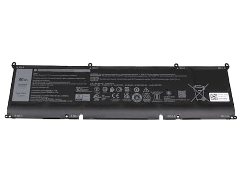 Dell 70N2F originale Batteria 86Wh per XPS 15 (9530) DDR5, Inspiron 16 2in1 (7630), Plus (7630), G15 (5535), Precision 15 (5550)