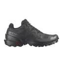Salomon Speedcross Damen Trail-Laufschuhe, Outdoor-bereit, Stabilität, Passform, Black, 38 2/3 - 4
