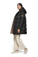 Polo Club Cappotto Reversibile da Donna in colore Nero e con Cappuccio fisso - Giacca Invernale - 3