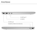 HP Envy x360 2-in1 Convertible Laptop PC | AMD Ryzen 5 8640HS | KI optimiert | 16” WUXGA Touchscreen | 16GB RAM | 512GB SSD | AMD Radeon-Grafikeinheit | Windows 11 Home | QWERTZ Copilot Key | Silber - 6