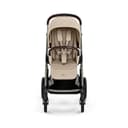 CYBEX Gold TALOS S LUX Kinderwagen, Ab Geburt bis 22 kg (ca. 4 Jahre), Mit Offroad-Federung, verstellbarem Griff und ergonomischer Liegeposition, Almond Beige - 3