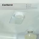 Corbero - Frigorífico Combi Estático | CCH1824EW | 262L | 180cm | Cajón Crisper | Luz LED | Estanterías Cristal | Hueveras y Cubiteras | Blanco - 3