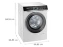 Siemens iQ700 WG44B2040 lavatrice Caricamento frontale 9 kg 1257 Giri/min Bianco (warehouse 3----Siem WaMa WG44B2040) - 8