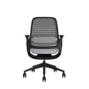 Steelcase Series 1 Upholstered Ergonomic Office Chair With LiveBack Lumbar Support And 4D Armests Grey; Made in Europe - 5