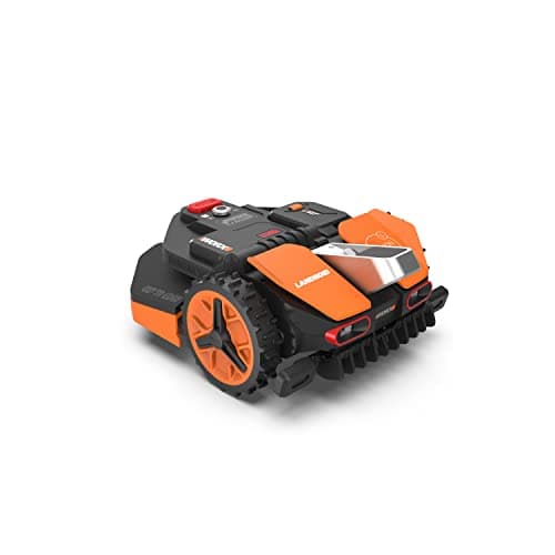 Worx Landroid Vision L1600 Robotic Lawnmower WR216E - Professional for Gardens up to 1600 m² - No Installation of Boundary Cables - Obstacle Avoidance - Electric Cutting Height Adjustment - 6 Cutting