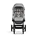 CYBEX Gold EOS Lux 2-in-1 Pushchair Travel System from Birth to 22 kg (approx. 4 Years), Stone Grey - 2