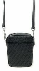 Michael Kors Jet Set Travel Medium Logo Crossbody Bag (black) - 4