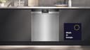 Siemens SN43ES04TE iQ300 Unterbau-Geschirrspüler 60 cm, Besteckkorb, varioSpeed Plus, Effizienter und leiser Betrieb, autoOpen dry, aquaStop, Home Connect, Gebürsteter Stahl - 2