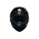 AGV - K1 S E2206, Casco Moto Integrale ECE, Stile Racing con Spoiler Aerodinamico, Prese d'Aria e Visiera Antigraffio, Campo Visivo 190°, Predisposizione Interfono, Nero, L - 2