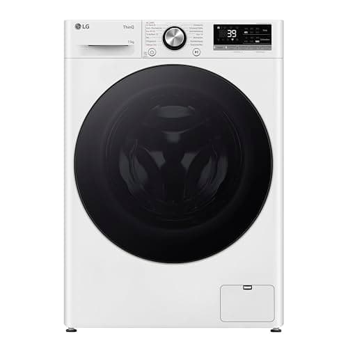 LG F6WR701Y Waschmaschine, 11 kg, 1.560 U/Min, A -10%, AI DD, TurboWash 360°, Steam, 6 Motion, Nachlegefunktion, Inverter Direct Drive, Weiß [Energieklasse A]