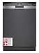 Siemens SN55ZS07CE, iQ500 Smart Dishwasher, Partially Integrated, 60 cm Wide, Stainless Steel, Cutlery Drawer, Extra Quiet, VarioHinge, Zeolite, AquaStop, VarioSpeed Short Programme, Interior Lighting - 1