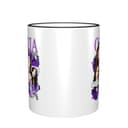 LANIPASTUA Hochwertige Rodrigo Singer Music Olivia Keramiktasse Seitenfarbe Kaffeebecher Ergonomisches Design Stabil und Stylisch Ideal für Zuhause und Büro - 2