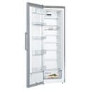 Bosch Home & Kitchen Appliances KSV36VLEP Serie 4 Freestanding Fridge with SuperCooling Function, LED Lights, EasyAccess Shelf, FreshSense sensors, 186 x 60 cm, Inox-look - 2