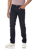 Armani Exchange Herren 5 Pocket Straight Dark Rinse Jeans, Indigo Denim/Indigo, 30-32 Long - 1