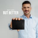 Berliner Bags Vintage Geldbörse Peter, Portmonee aus Leder, Geldbeutel mit TÜV-geprüftem RFID-Schutz, für Herren – Dunkelgrau - 11