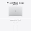 Apple MacBook Neo de 13 Pulgadas con Chip A18 Pro: diseñado para Apple Intelligence, Pantalla Liquid Retina, 256 GB de Almacenamiento SSD, cámara FaceTime HD a 1080p, Teclado español; Plata - 6