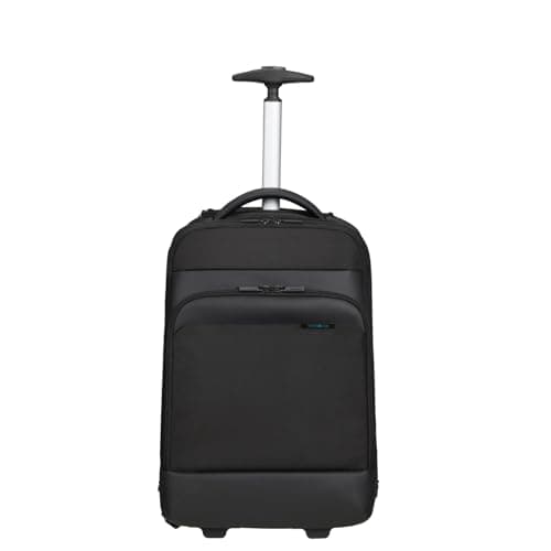 Samsonite Mysight - Zaino per laptop da 17,3" con ruote, Zaino Trolley da 48 cm, con Funzioni Intelligenti, Ergonomico, 25,5 L, Nero
