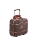 Delsey Gepäck Paris Chatelet Air 2.0 Softside mit 2 Rollen, unter dem Sitz verstaubar, Braun, Carry-on 16 Inch - 2