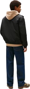 Tommy Jeans Uomo Giacca da Mezza Stagione Essential Padded con Colletto alla Coreana, Nero (Black), S - 2