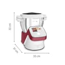 Moulinex Robot da Cucina Multifunzione I-Companion Touch, Potenza 1550 W, Capacità 4,5L, Temperatura da 30 a 150 °C, 14 Programmi Automatici e 5 Accessori Dedicati, HF9345 - 7