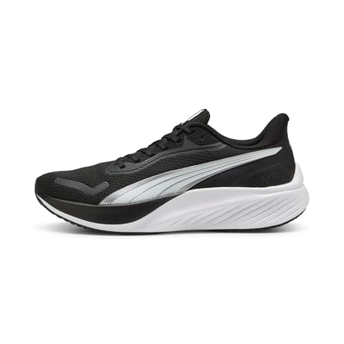Puma - Pounce Lite, Zapatillas para Correr de Carretera Unisexo, Puma Black-Puma White,